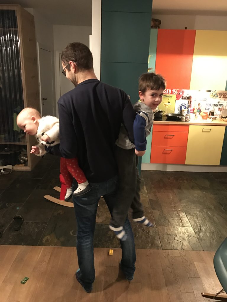 Tata wraca do formy sprzed ciąży